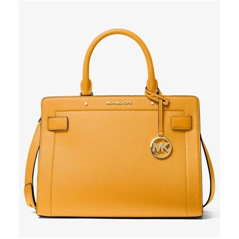 michael kors rayne medium ew satchel saffiano leather crossbody bag|Rayne Medium Saffiano Leather Satchel .